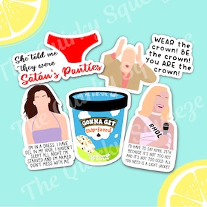 Congeniality Movie Chick Flick Sandra Bullock Waterproof Weatherproof Vinyl Stickers