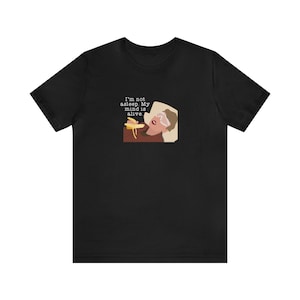 TS  Not Asleep My Mind Is Alive, TS Meme, TS Banana Unisex Short Sleeve Tee
