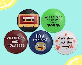 OTGW Inspired Pinback Buttons
