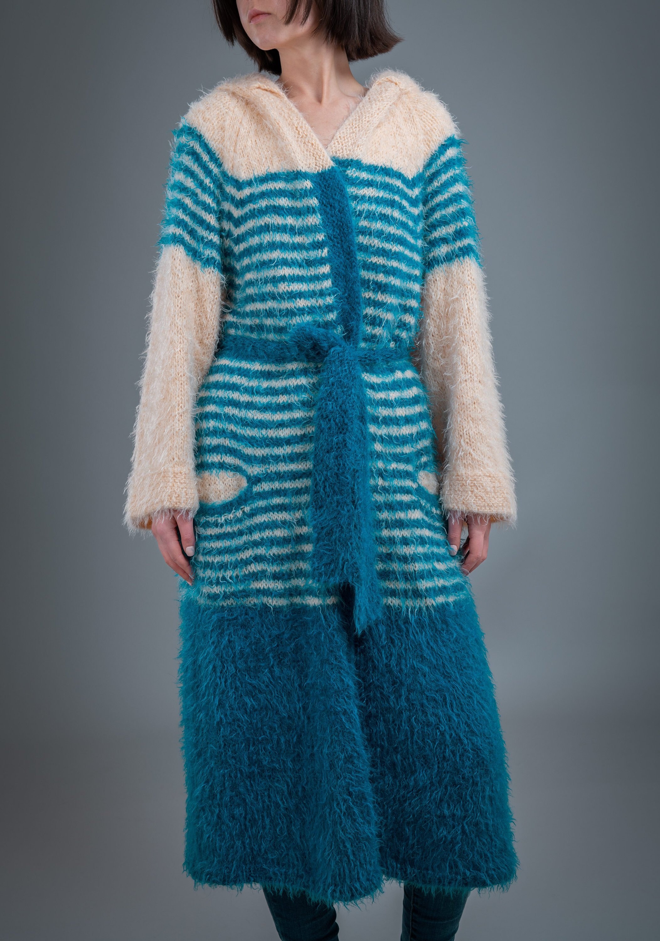 Fluffy cardigan Etsy