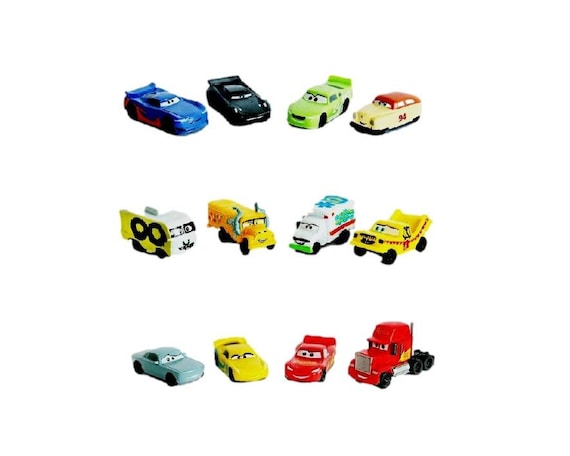 Lot voitures Cars disney pixar flash mcqueen - Disney