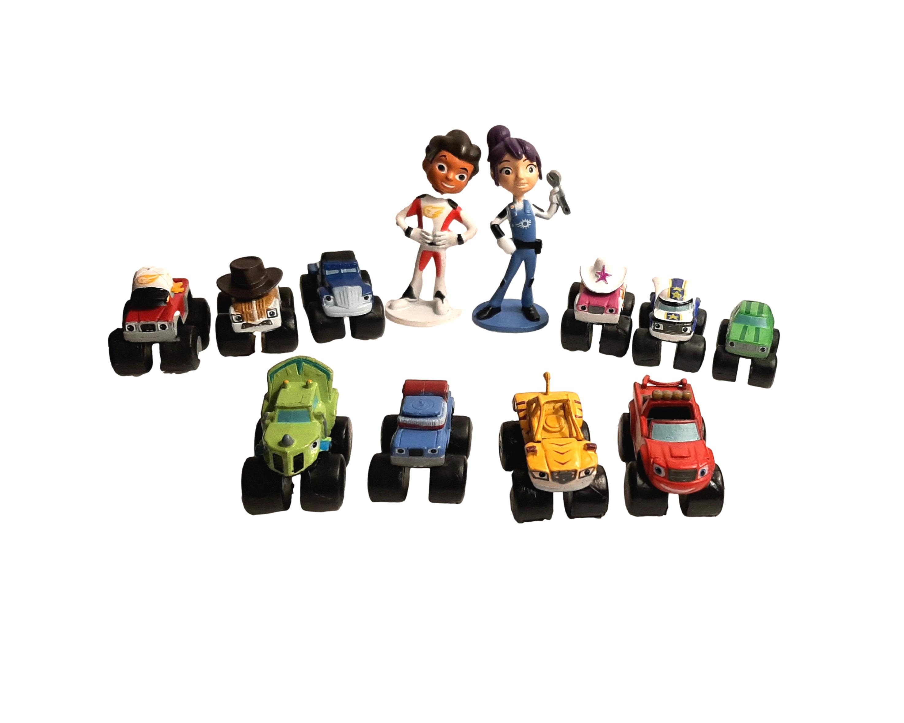 DITESABE 6 peças de Monster Machines, Blaze and The Monster Machines  Monster Truck para crianças com caixa original, os melhores presentes para  crianças : : Brinquedos e Jogos