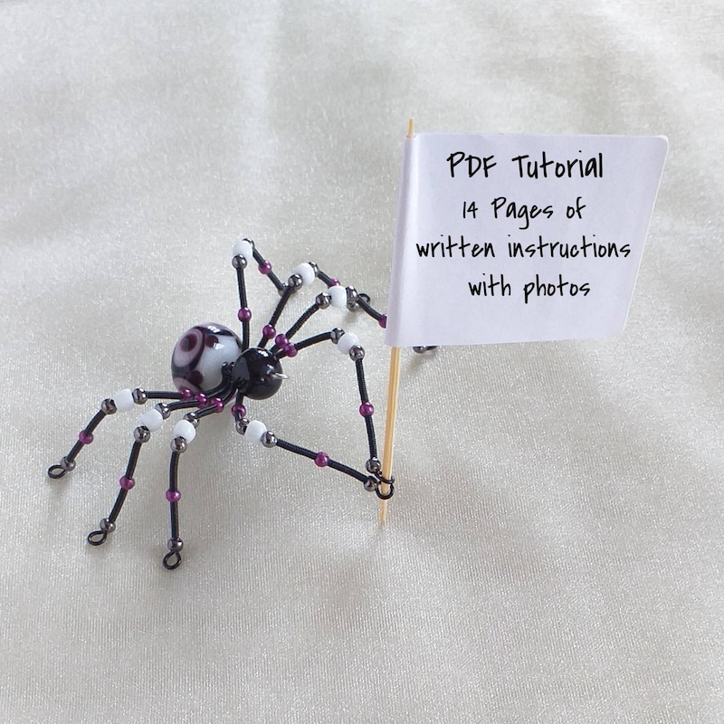 Beaded Spider Etsy