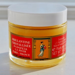 LT Piver Pompeia Brillantine Hair Pomade 2 ounce New Old Stock Made in France