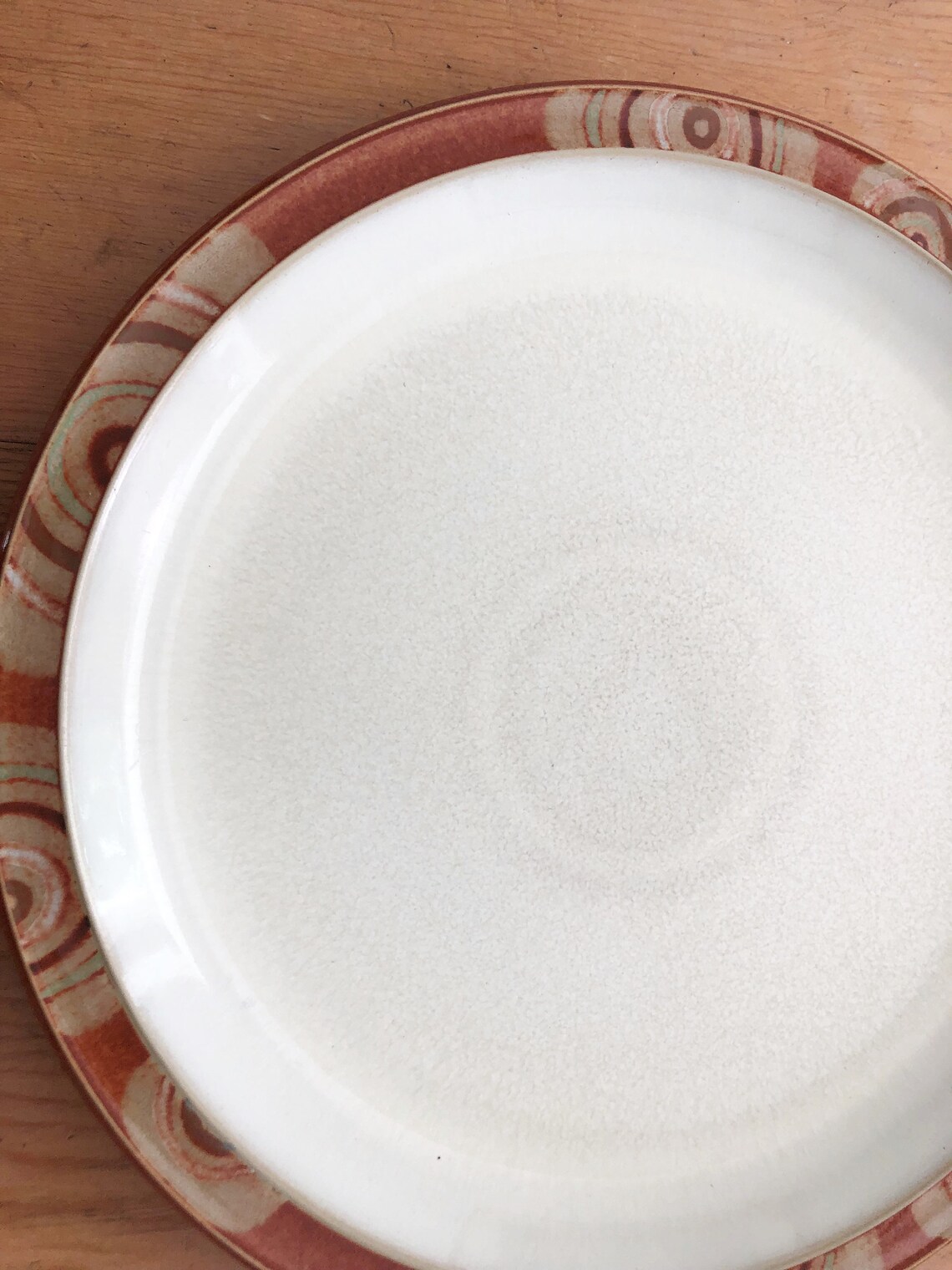 Vintage Denby Fire Chilli Pair of Dinner Plates Etsy