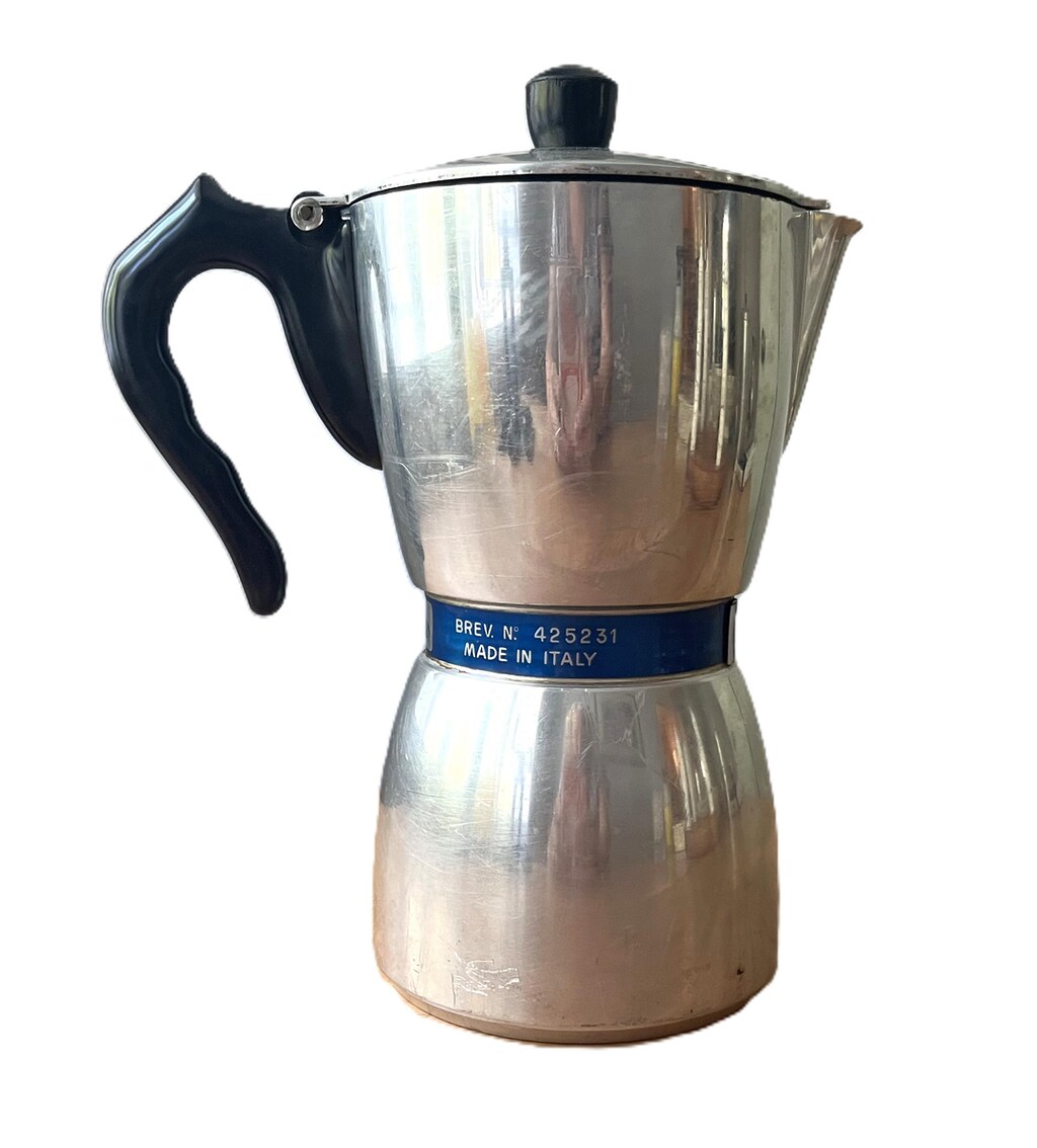 Caffettiera Moka Kaufgut Miss Moka - 2 Tazze - Alluminio - Made In Italy - Adatta A Gas Ed Elettrico