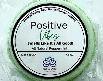 Positive Vibes Bath Bomb/Shower Steamer