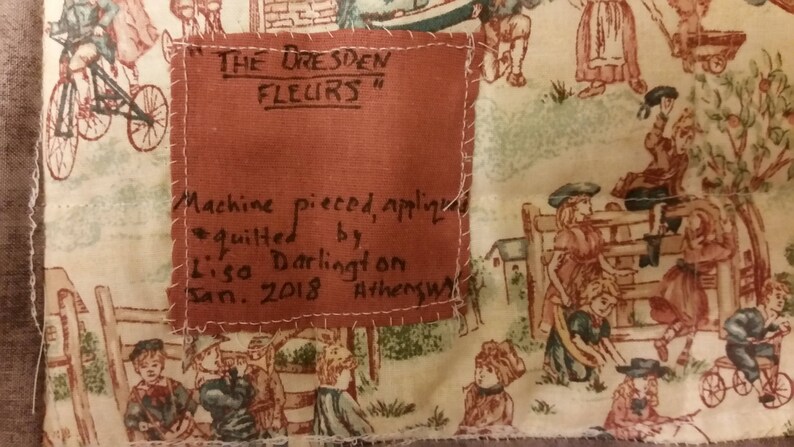 Dresden Flower Quilt