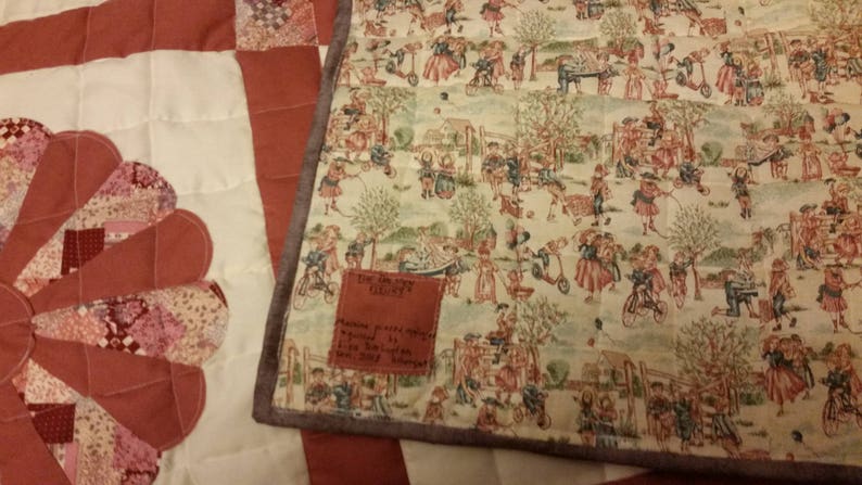 Dresden Flower Quilt
