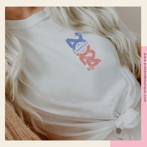Robert F. Kennedy Jr. für Präsident 2024 T-Shirt - Bunt Unisex Kurzarm Wir, Die Leute Party