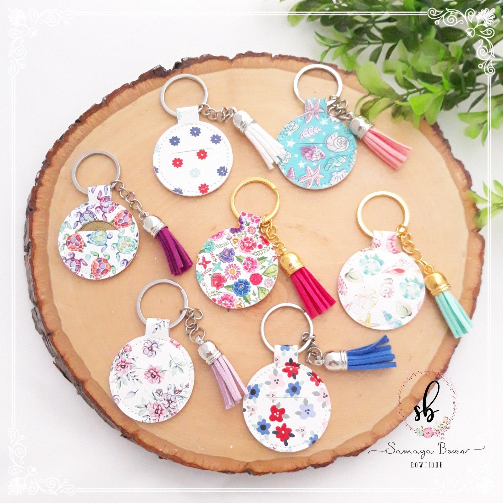 Spring Floral Flower Key Holder for Wall Key Hanger with 5 Key Hooks Key  Rack Organizer Key and Mail…See more Spring Floral Flower Key Holder for  Wall