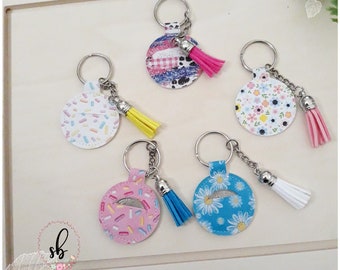 Quarter Holder Keychain, Aldi Coin Keeper with Tassel
