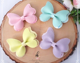 Butterfly hairclips, Butterfly hair clips for toddler, Baby headband, Butterfly hair accessory, Hair clip set, Pastel color hairclips