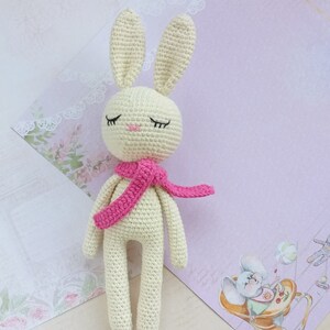 Crochet bunny, Easter rabbit toys, Stuffed bunny, Newborn shower gift