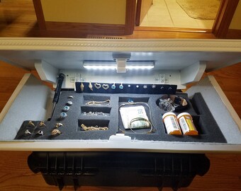 hidden gun storage etsy