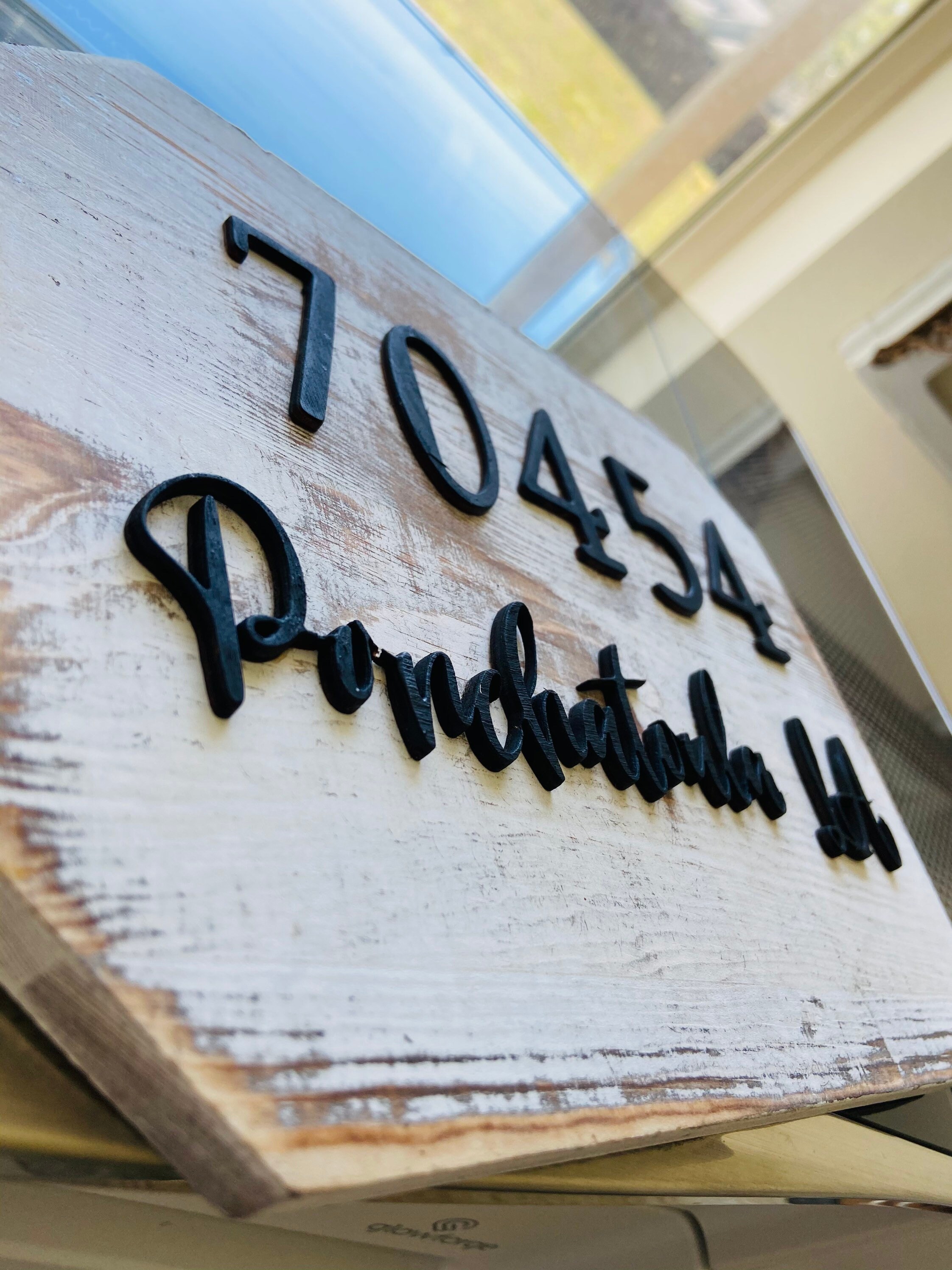 Home Town Sign, Zip Code Town Sign, Home City Sign - Etsy