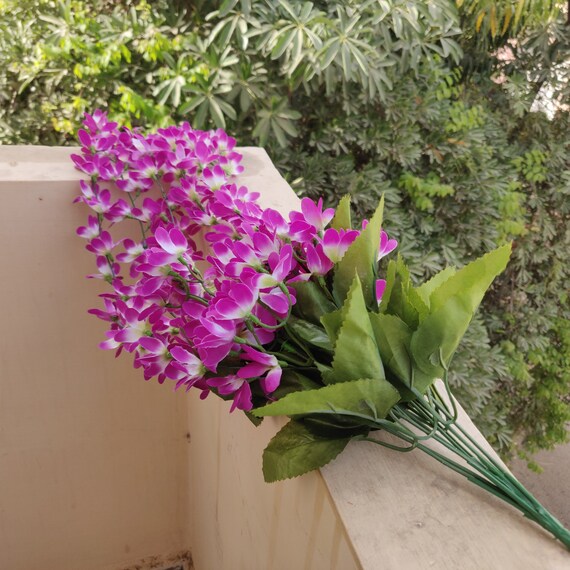 Vine Of Beautiful Decorative Artificial Flowers Indian Floral Etsy
