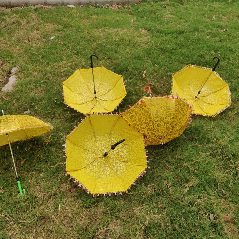 Indian Decorative Umbrella Wedding Parasols Express Shipping Etsy