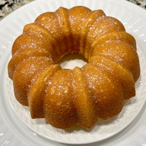 Buttermilk Pound Cake, Bundt Cake, Birthday Cake for Mom or Dad, Mother&#39;s Day, Thank You Gift for Friend, Sympathy Gift for Family