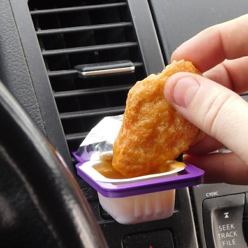 Dip Cup Clip Dipping Sauce Clip Dip Buddy Fast Food Dip Etsy