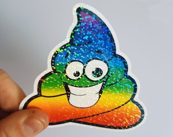 Sparkly Gay Sh*t Vinyl Sticker