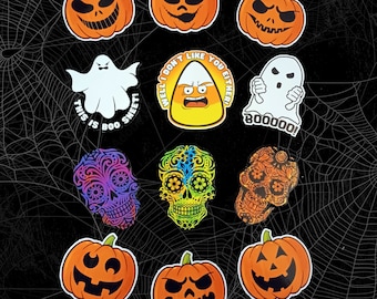 Halloween Novelty Stickers Vinyl 3.5 inch