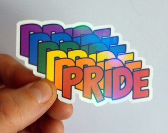 Rainbow Pride Vinyl Sticker