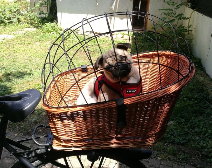 XXL Dragermand Hondenfietsmand 60 cm Fietsmand Hondenmand | Etsy