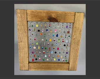 Country Shine - Suncatcher - Bead Art in Frame