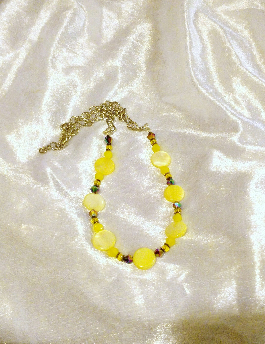 Hufflepuff crystal necklace deals
