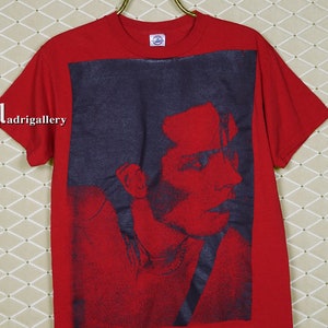 Bauhaus shirt, vintage rare T-shirt, Peter Murphy Siouxsie Banshees goth Cure Sisters Mercy Specimen Adam Ant Christian Death big print red