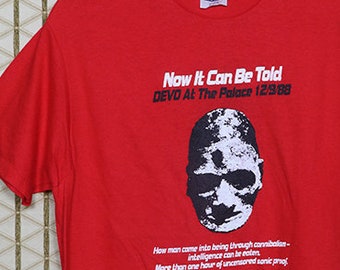 Devo 1988 tour shirt, New Wave Kraftwerk Gary Numan Depeche Mode New Order 1980s