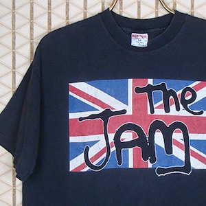 The Jam t-shirt, Paul Weller shirt, vintage rare, Smiths Specials XTC Clash Stranglers Madness, Union Jack British Flag punk mod new wave