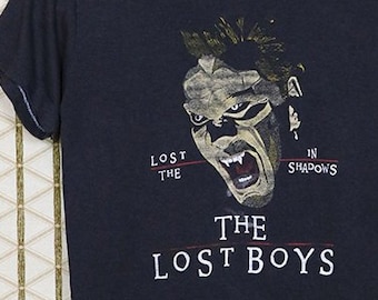 Lost Boys horror movie t-shirt, vintage rare tee shirt Vampire Occult Witchcraft Devil goth gothic punk Corey Haim Feldman Nosferatu Dracula