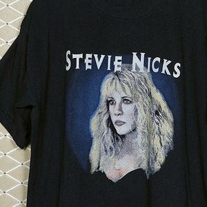 Stevie Nicks tour shirt, concert t-shirt, Enchanted Fleetwood Mac Wicca Witch original OG, 1990s 1998 black