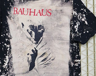 Vintage 1980s Bauhaus Mosquitohead Shirt - Etsy