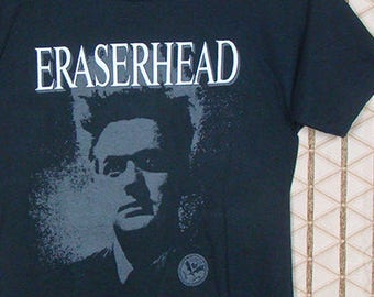 Eraserhead t-shirt by Alternative Tentacles, horror movie shirt, vintage rare David Lynch Twin Peaks Dead Kennedys Blue Velvet Dune
