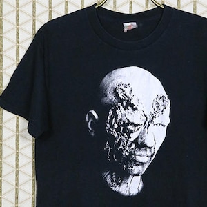 Dawn of the Dead vintage rare T-shirt, black tee shirt, vintage zombie horror movie, George Romero, Night of the Living Dead