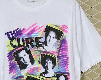 The Cure Tour T-shirt,concert Tee Shirt, Vintage Rare Robert