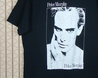 ピーター・マーフィーのTシャツ、ヴィンテージのレアな