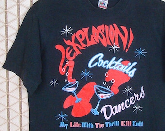 My Life With the Thrill Kill Kult Vintage Rare T-shirt, 1991