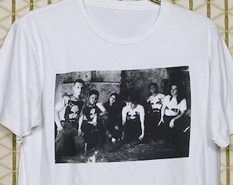 Psychic TV Throbbing Gristle t-shirt, vintage rare tee shirt soft white Genesis P-Orridge Coil Chris & Cosey punk Temple Ov Psychick Youth