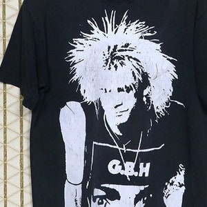 GBH T-shirt, G.B.H. Vintage Rare Black Tee, Hardcore Punk