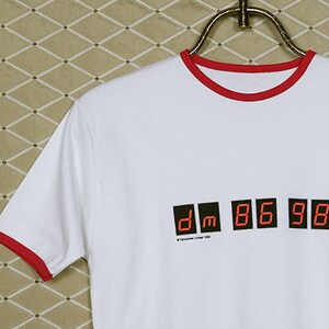 Depeche Mode shirt, vintage rare T-shirt, New Order Kraftwerk Devo Gary Numan Erasure Yaz Yazoo, 1980s 80s 1990s 90s New Wave