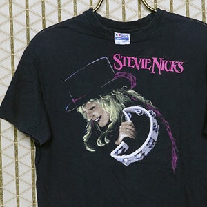 Stevie Nicks t-shirt vintage rare shirt, Fleetwood Mac, Other Side Mirror 1989 1980s