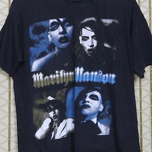 Marilyn Manson Tour Shirt - Etsy Marilyn Manson Tour Shirt - Etsy