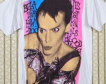 90s bauhaus Peter Murphy バンドTシャツ vintage 90s Peter Murphy Deep Album Gothic Rock Bauhaus Photo Double