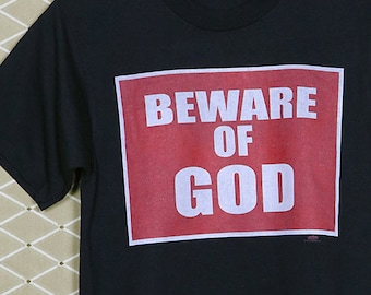 Marilyn Manson T-shirt, Vintage Rare Beware of God Shirt, Punk