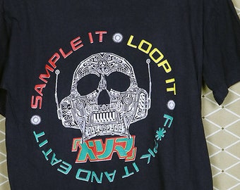 PWEI Vintage T-shirt Pop Will Eat Itself Tee Shirt, NIN Portion