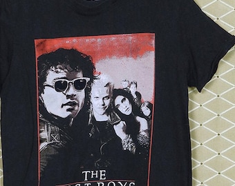 Koszulka z horrorem Lost Boys, rzadka koszulka vintage Nosferatu Dracula Wampir Elvira Bram Stoker Okultyzm Czary Diabeł Gotycki gotycki punk
